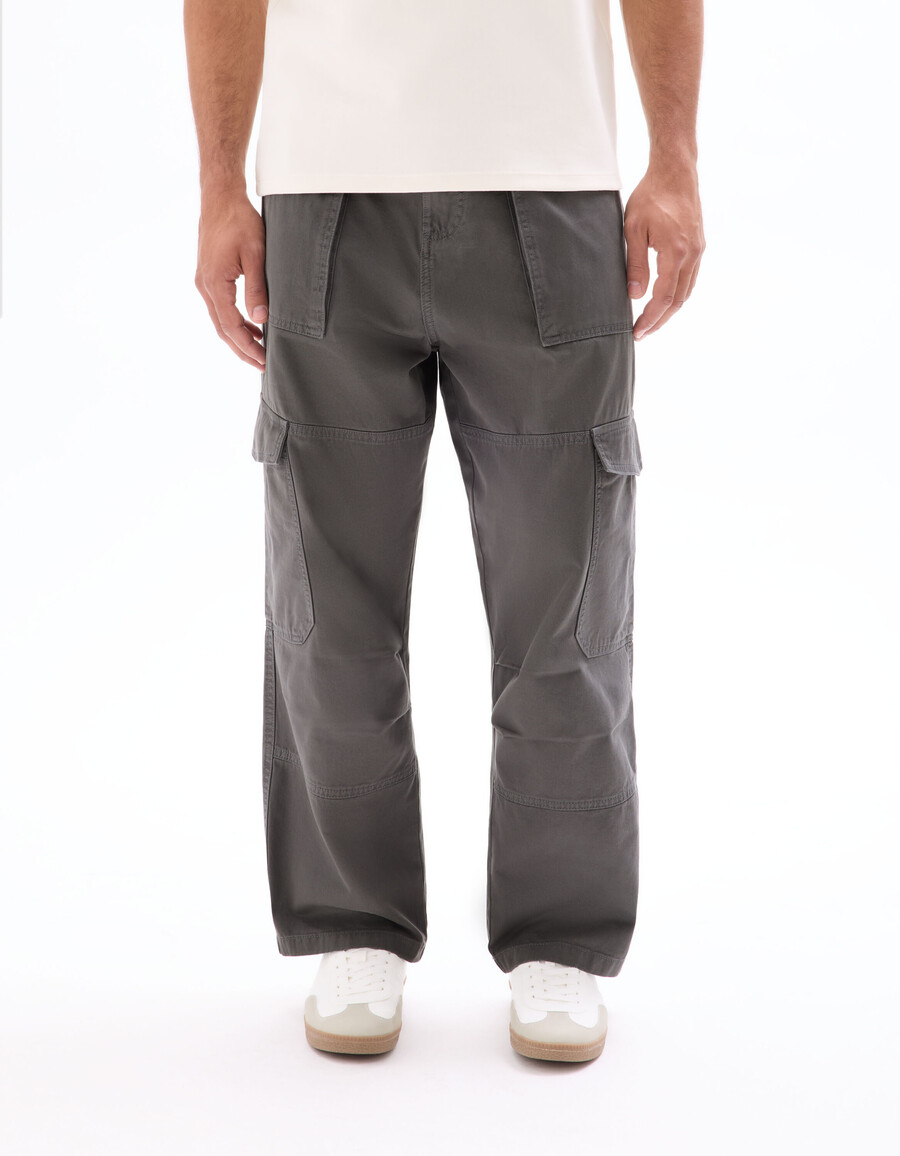 baggy cargo pants aus 100 baumwolle