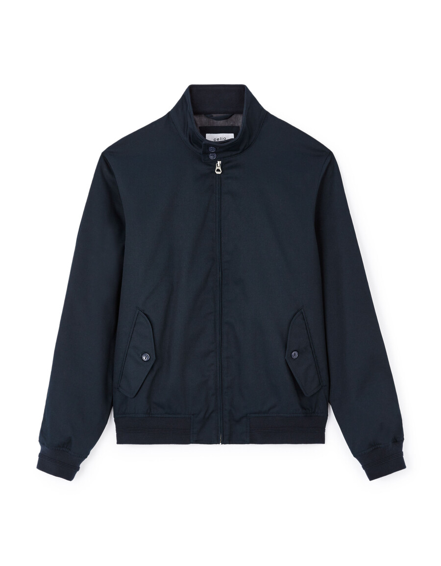 jacke mit hohem kragen