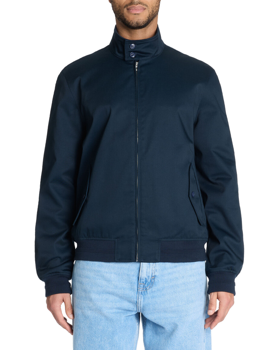 jacke mit hohem kragen