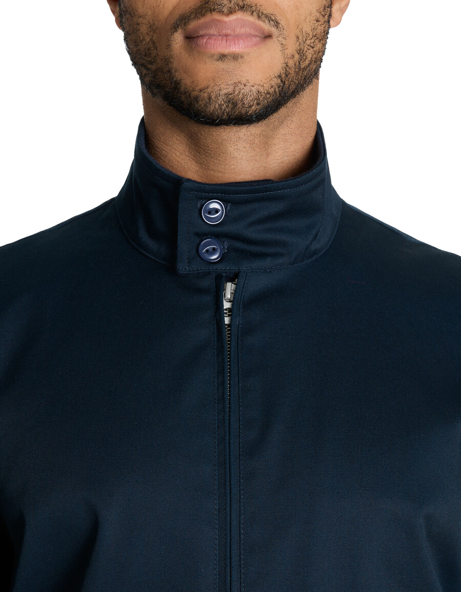 jacke mit hohem kragen