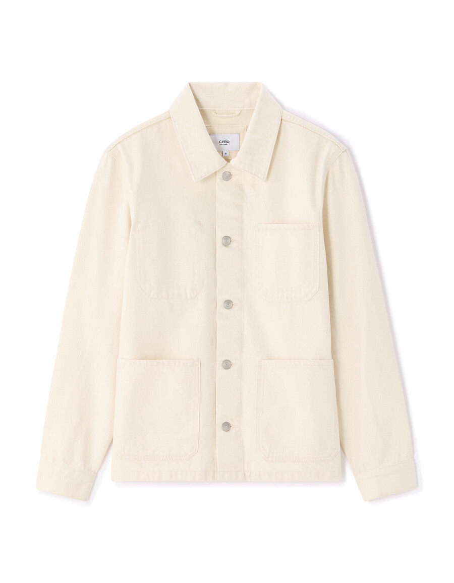 jeansjacke aus 100 baumwolle