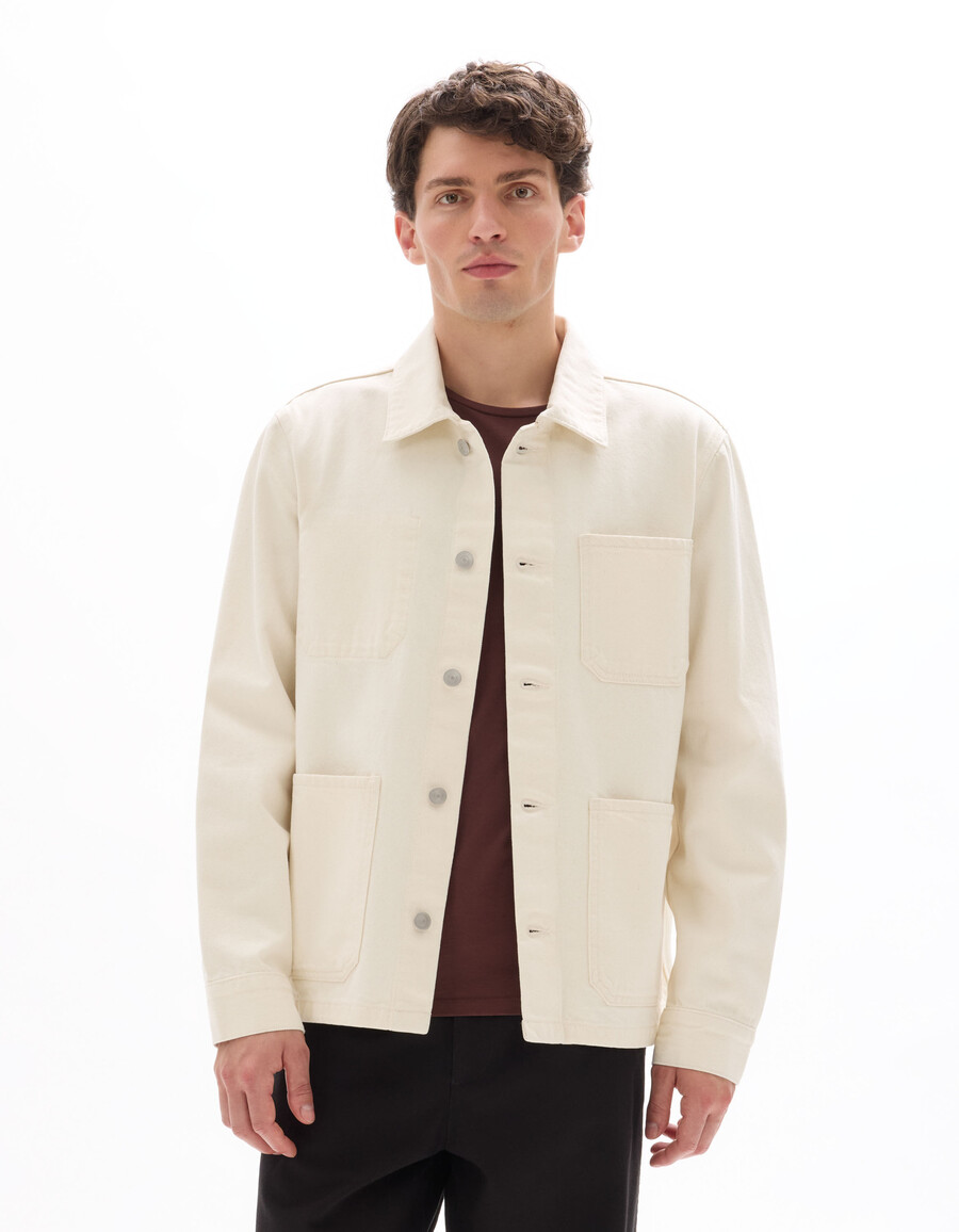 jeansjacke aus 100 baumwolle