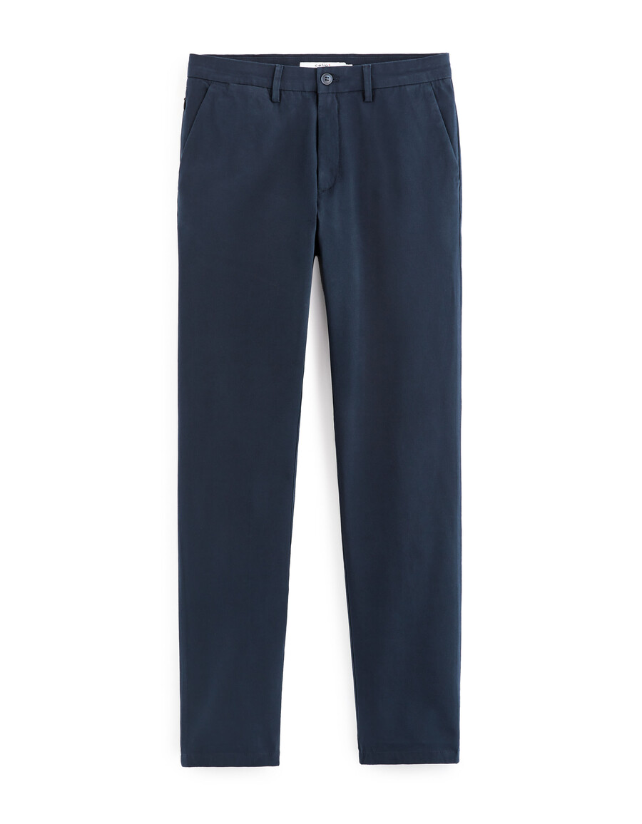 gerade geschnittene chino-hose aus stretch-baumwolle standardlänge