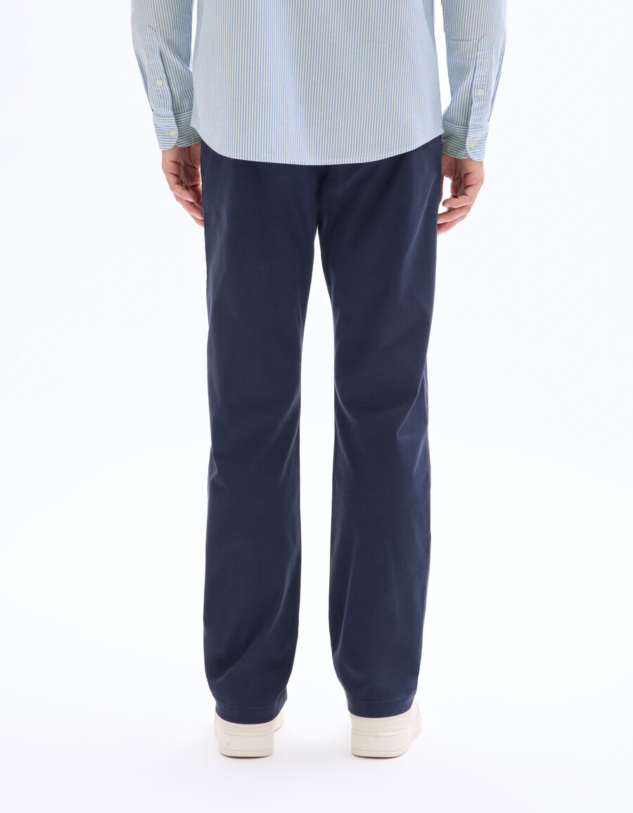 gerade geschnittene chino-hose aus stretch-baumwolle standardlänge