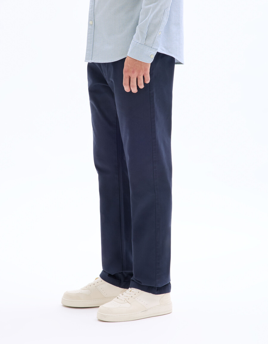 gerade geschnittene chino-hose aus stretch-baumwolle standardlänge