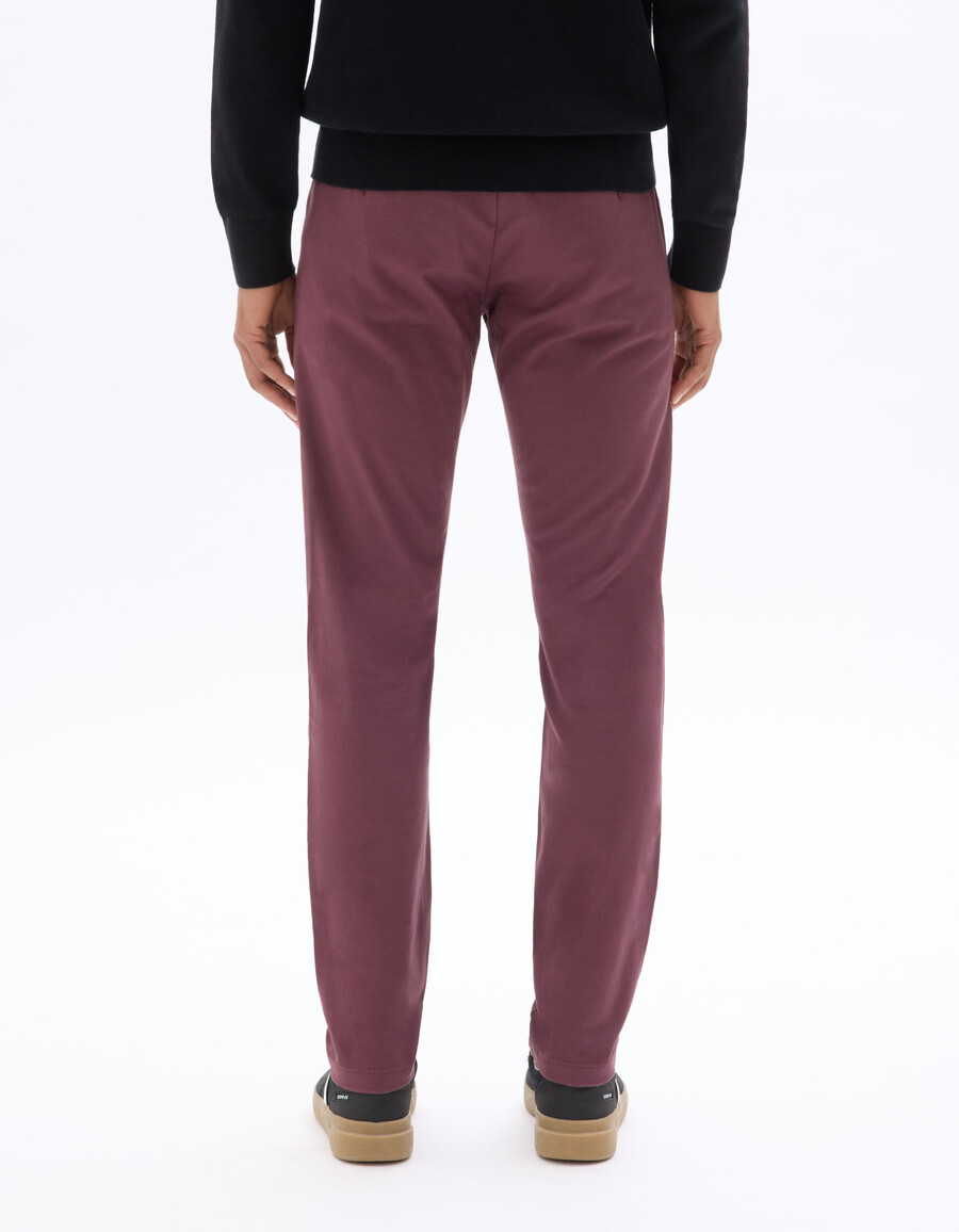 schmal geschnittene chino-hose aus stretch-baumwolle