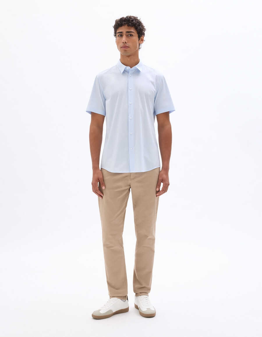 schmal geschnittene chino-hose aus stretch-baumwolle