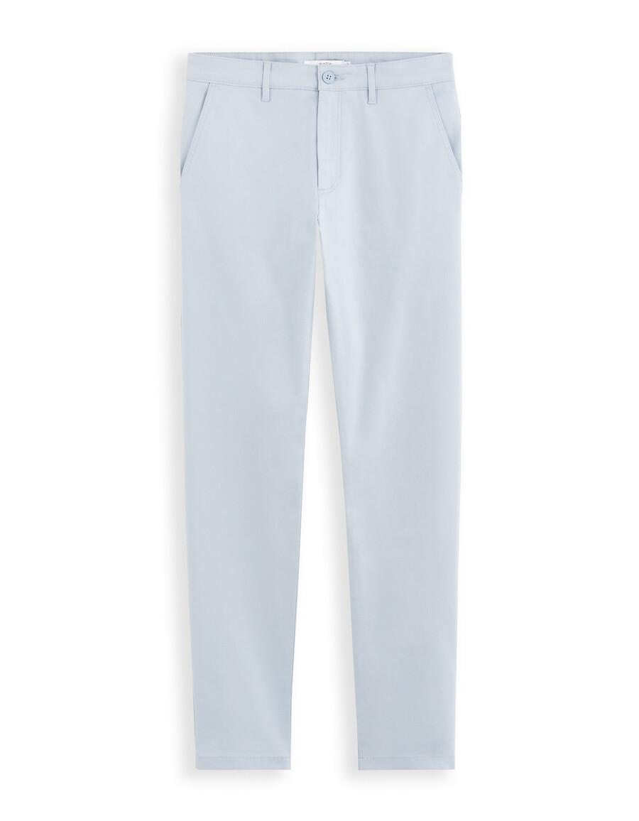 schmale chino-hose aus stretch-baumwolle