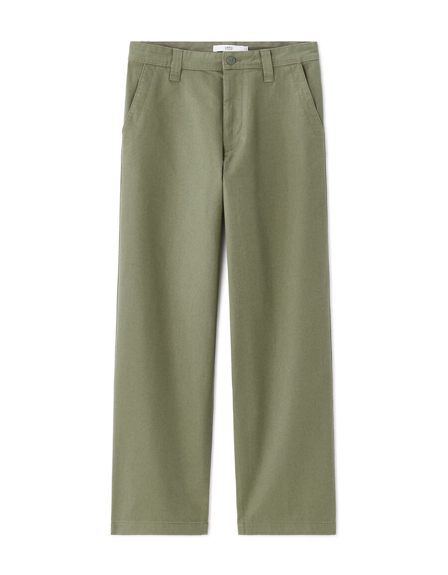 baggy chino pants aus 100 baumwolle