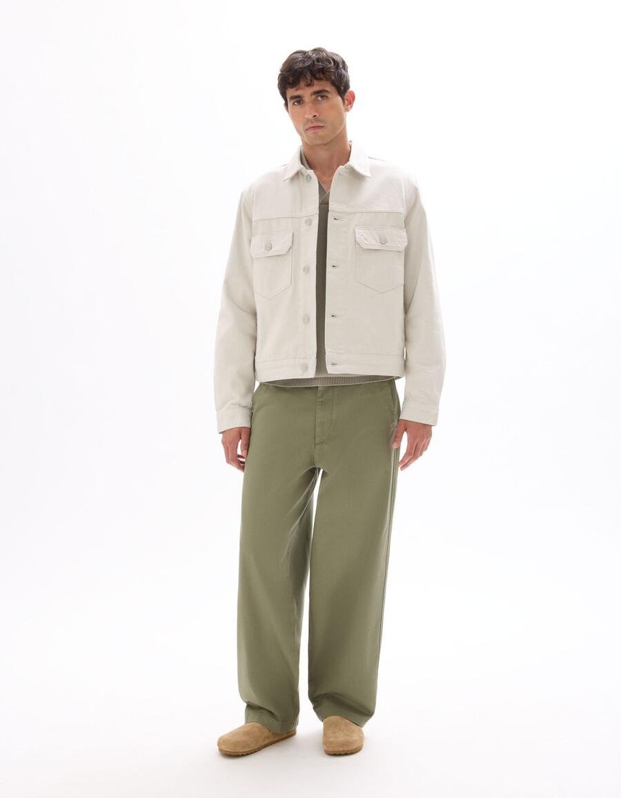baggy chino pants aus 100 baumwolle