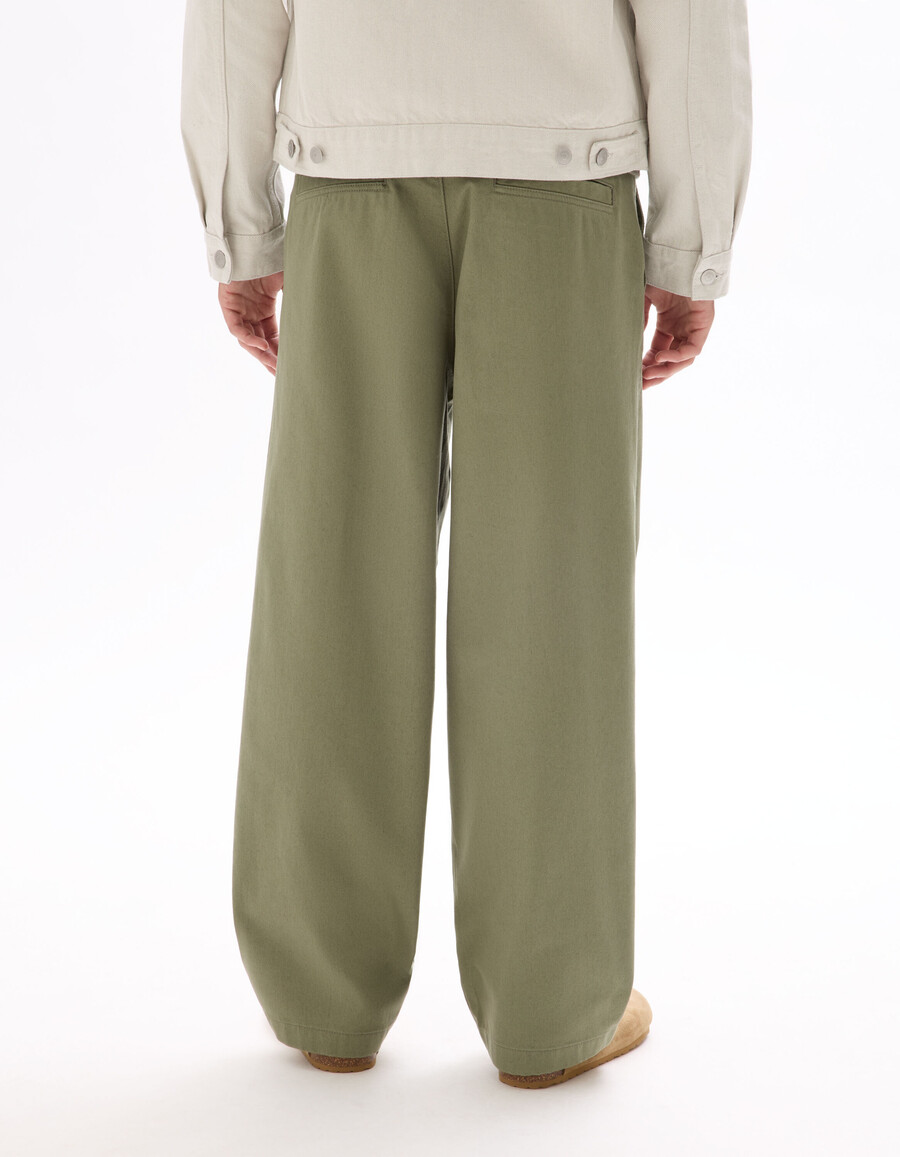 baggy chino pants aus 100 baumwolle