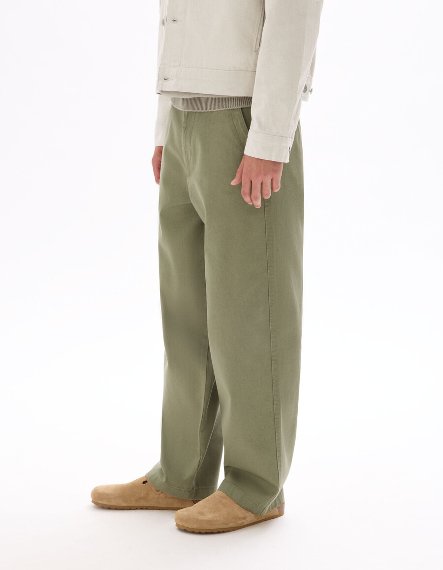 baggy chino pants aus 100 baumwolle