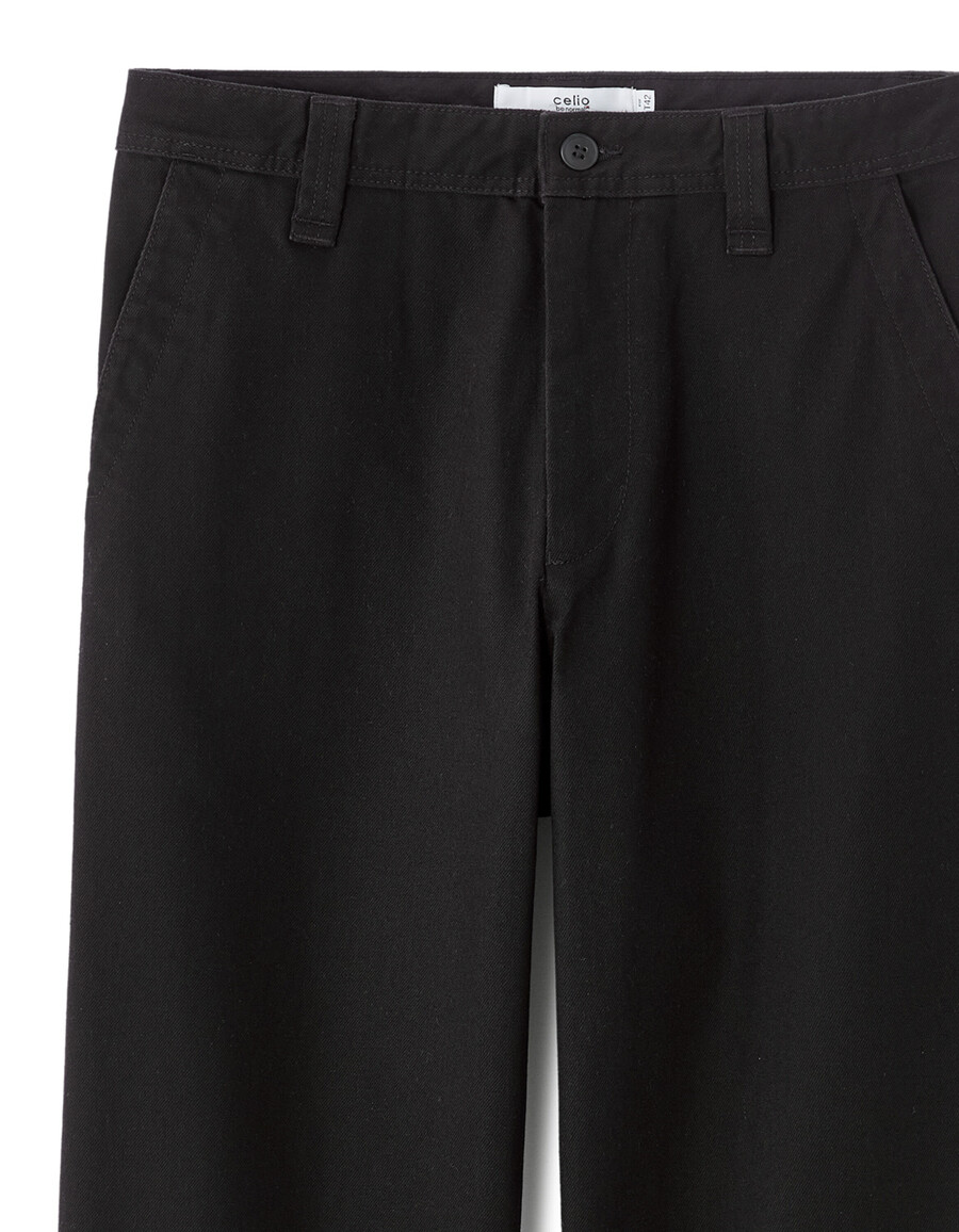 baggy chino-hose 100 baumwolle