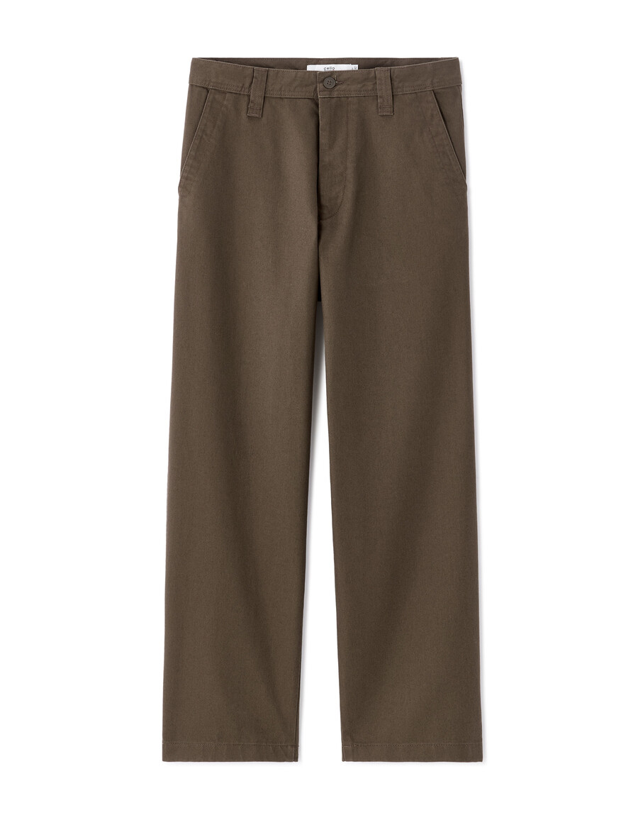 baggy chino-hose 100 baumwolle