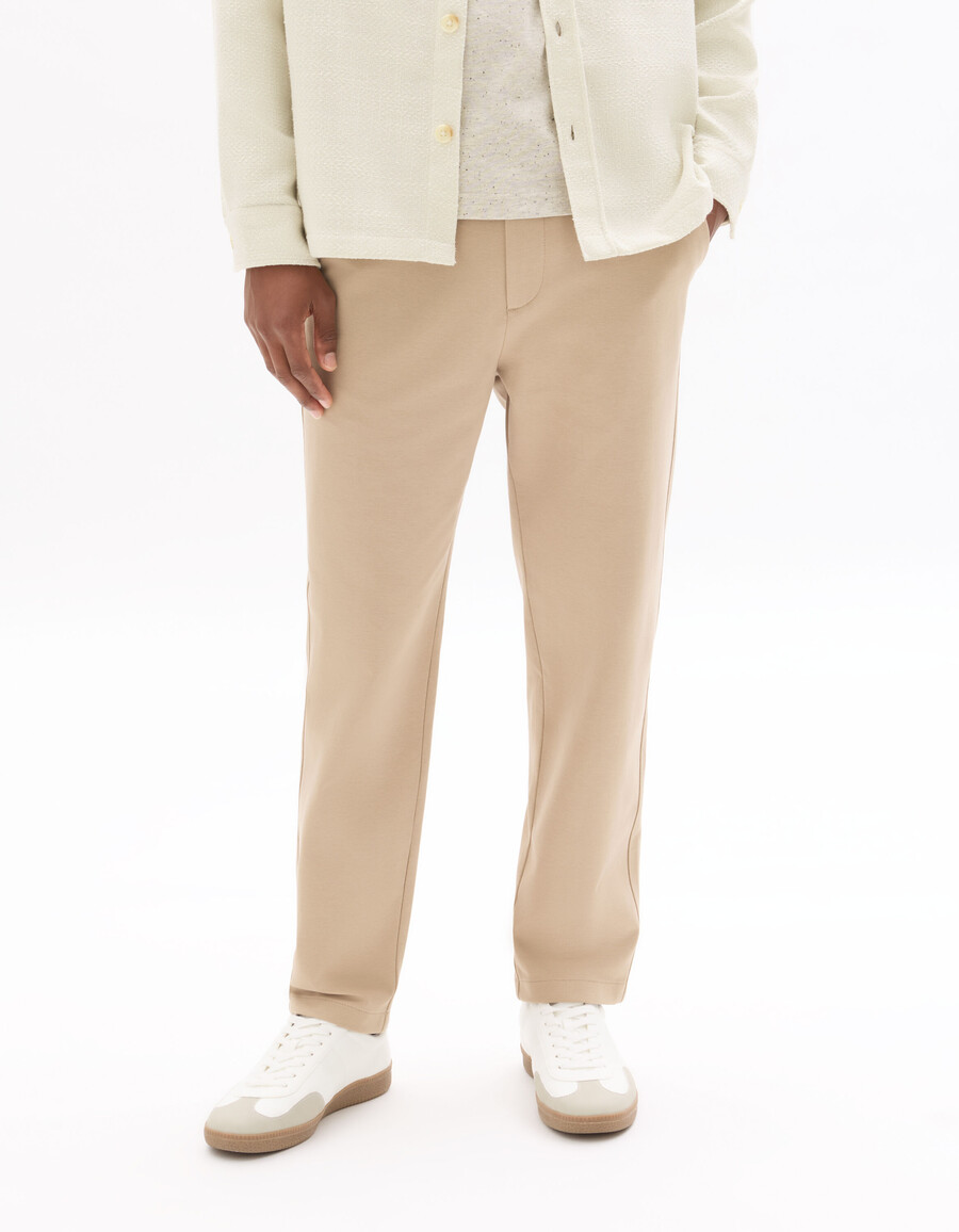 schmal geschnittene strickchinos
