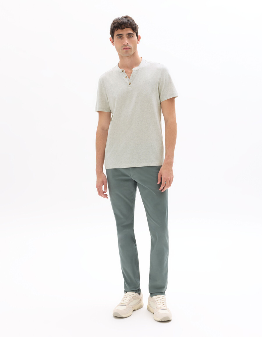 schmal geschnittene chino-hose aus stretch-baumwolle