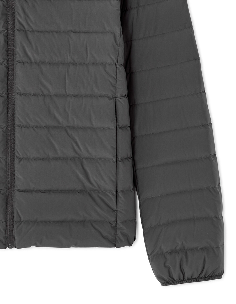downwarm light daunenjacke mit kapuze