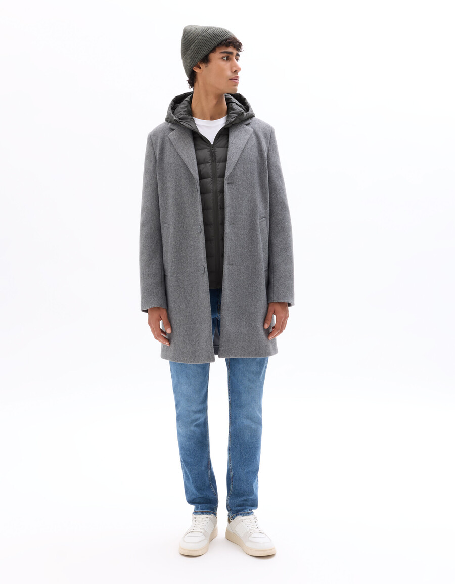 downwarm light daunenjacke mit kapuze