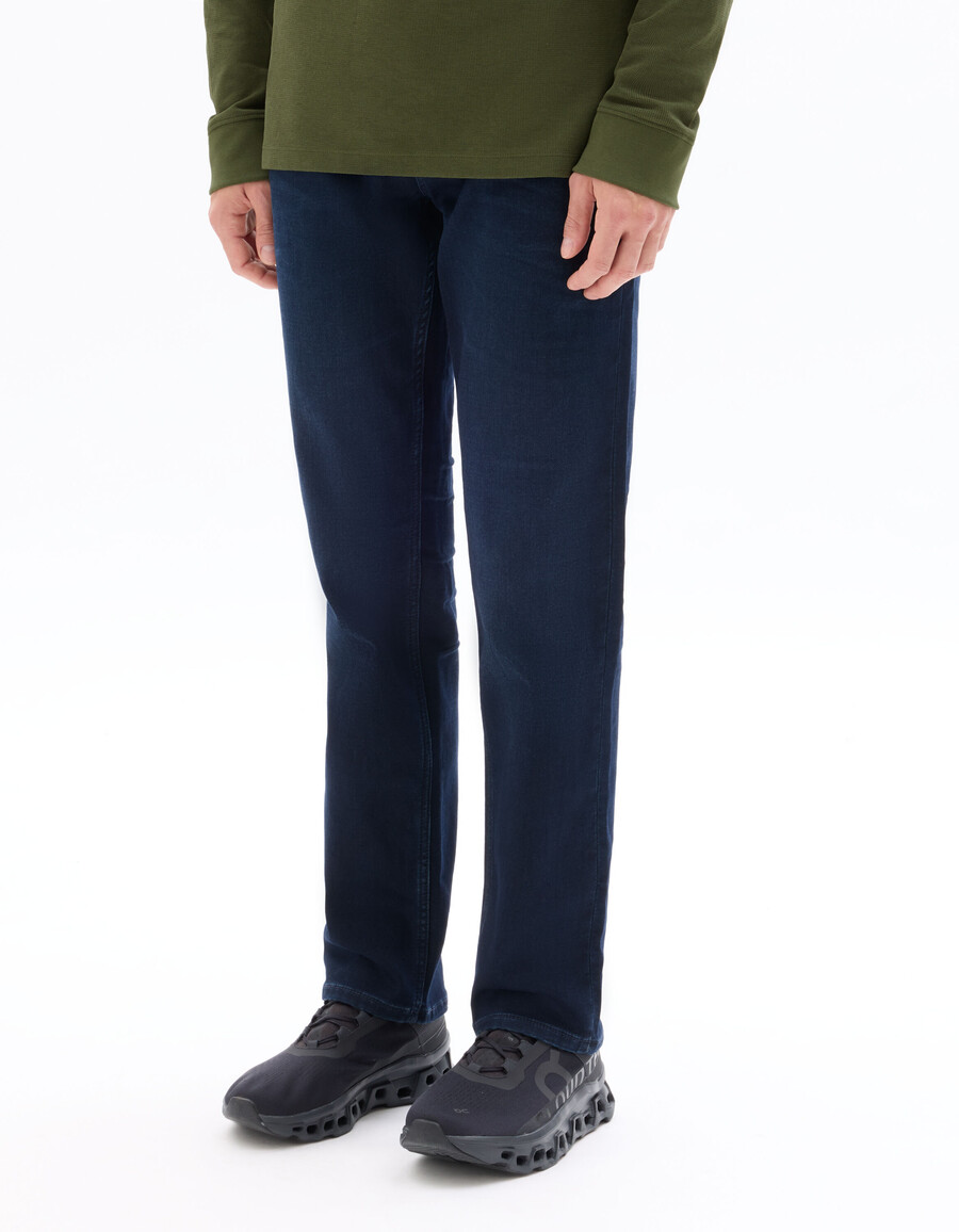 jeans c.35 gerader stretch-strickstoff 3 längen