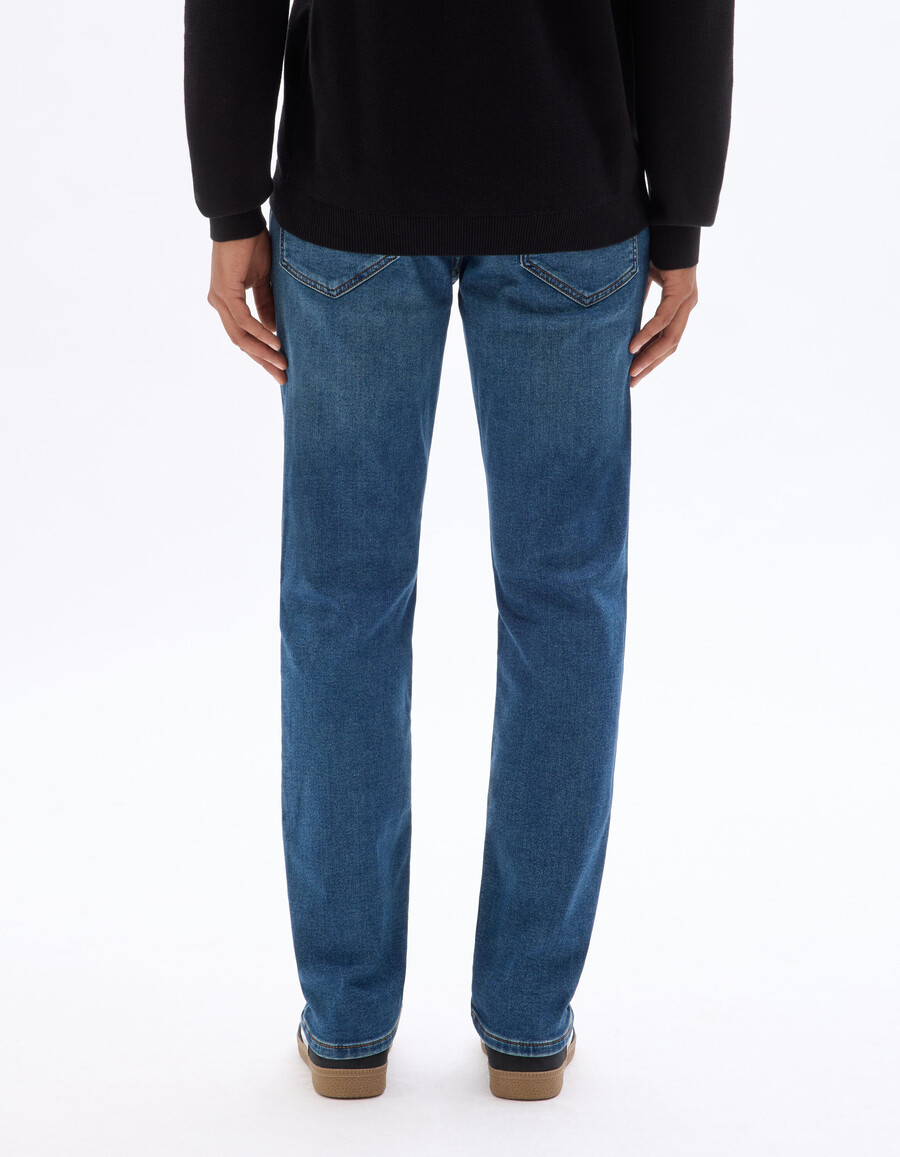 jeans c.35 gerader stretch-strickstoff 3 längen