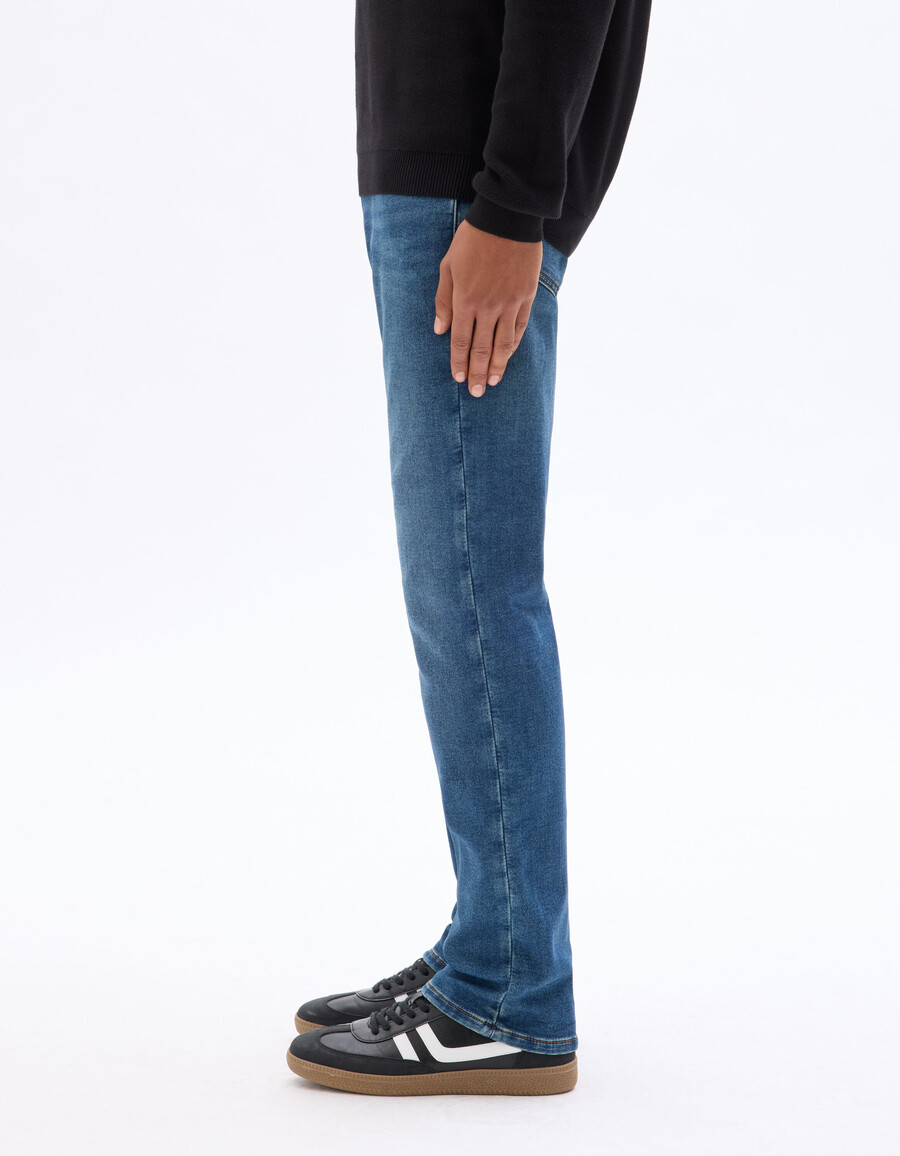 jeans c.35 gerader stretch-strickstoff 3 längen