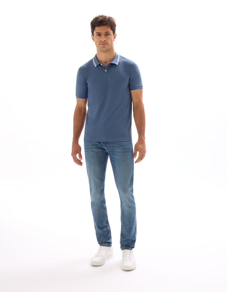 slim-fit stretch-baumwolljeans