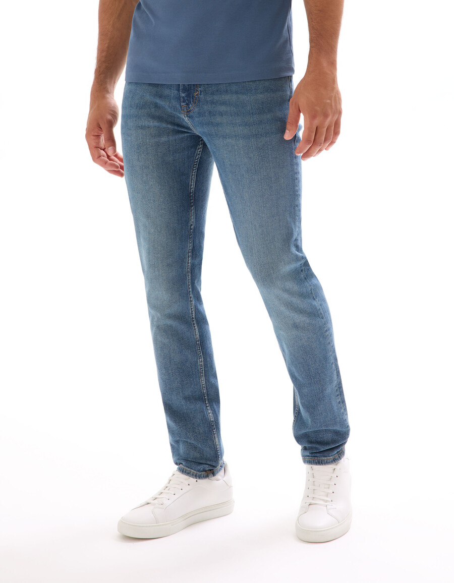 slim-fit stretch-baumwolljeans
