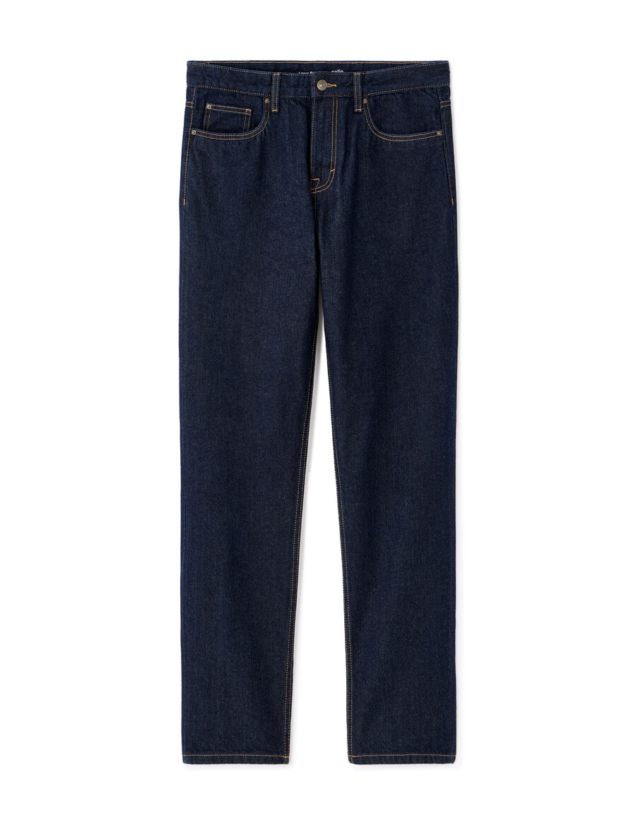 jeans mit lockerer passform 100 baumwolle