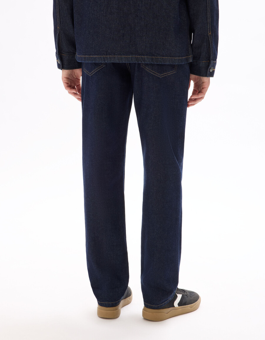 jeans mit lockerer passform 100 baumwolle