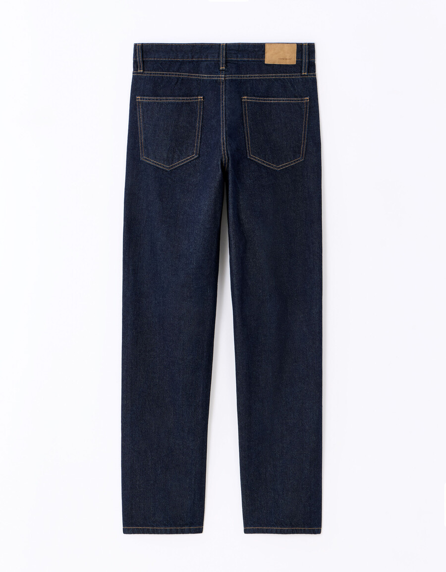 jeans mit lockerer passform 100 baumwolle