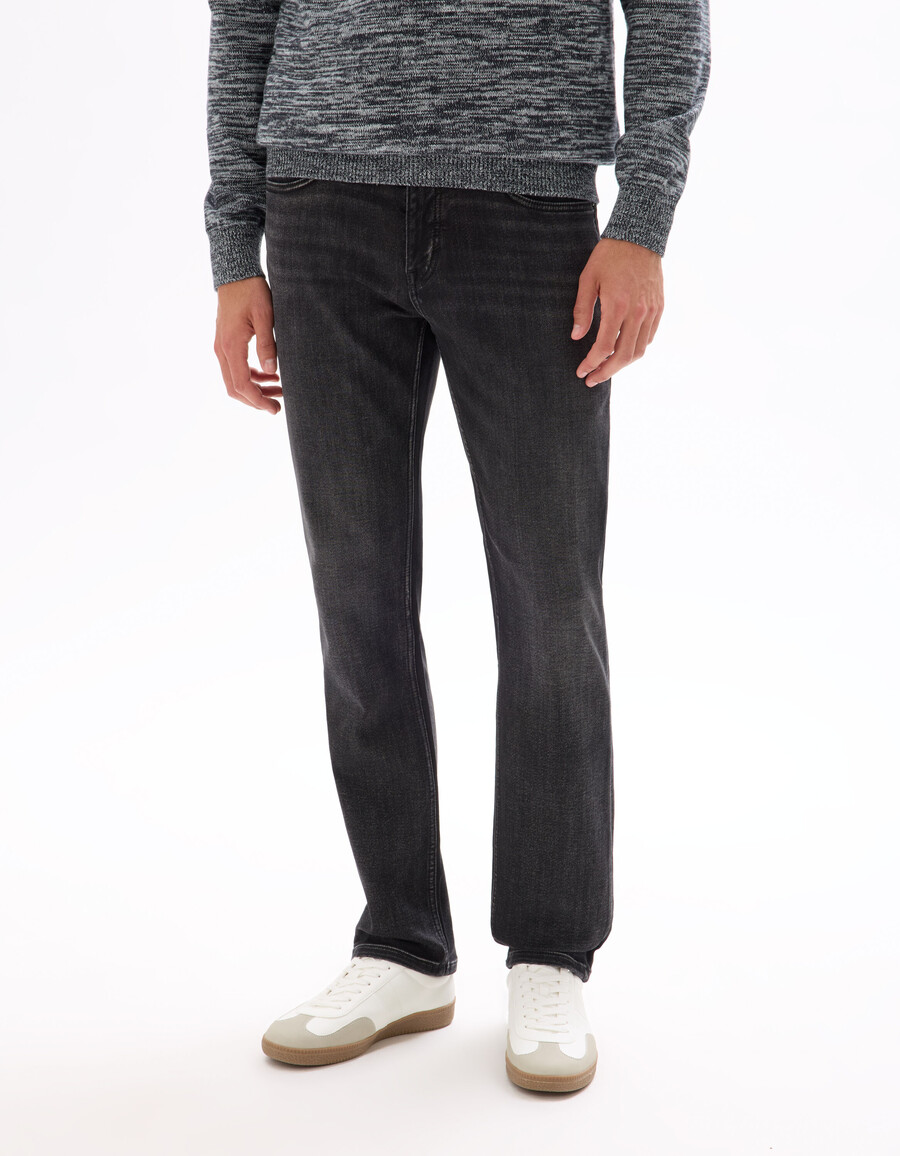 jeans c.35 gerader stretch-strickstoff 3 längen