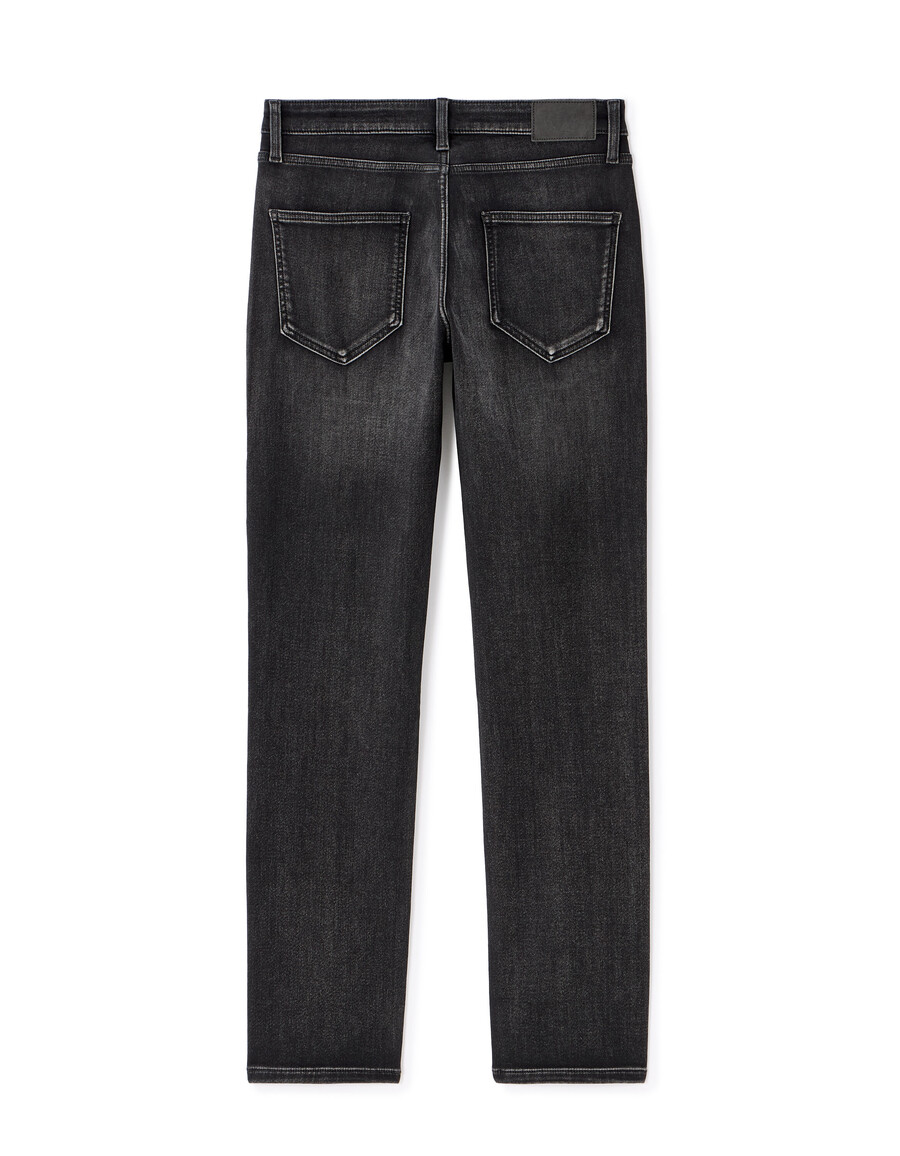jeans c.35 gerader stretch-strickstoff 3 längen
