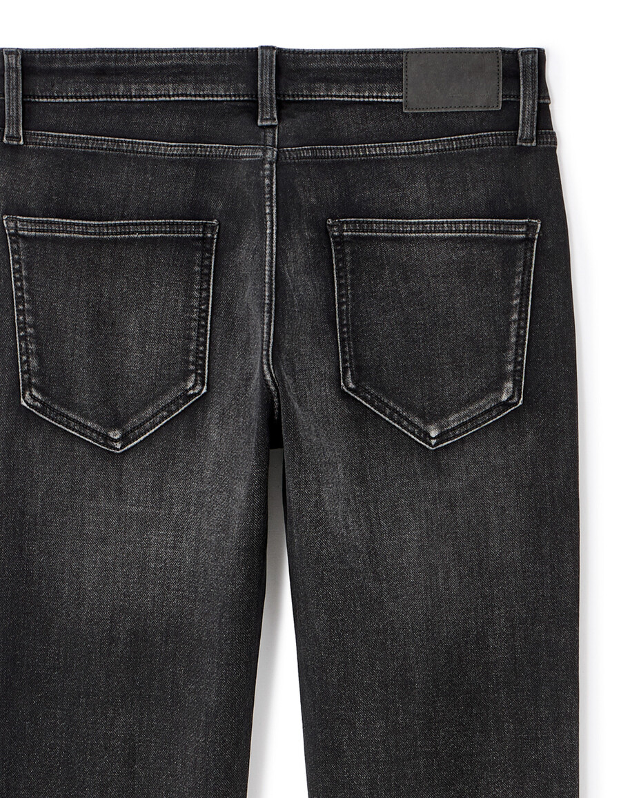 jeans c.35 gerader stretch-strickstoff 3 längen