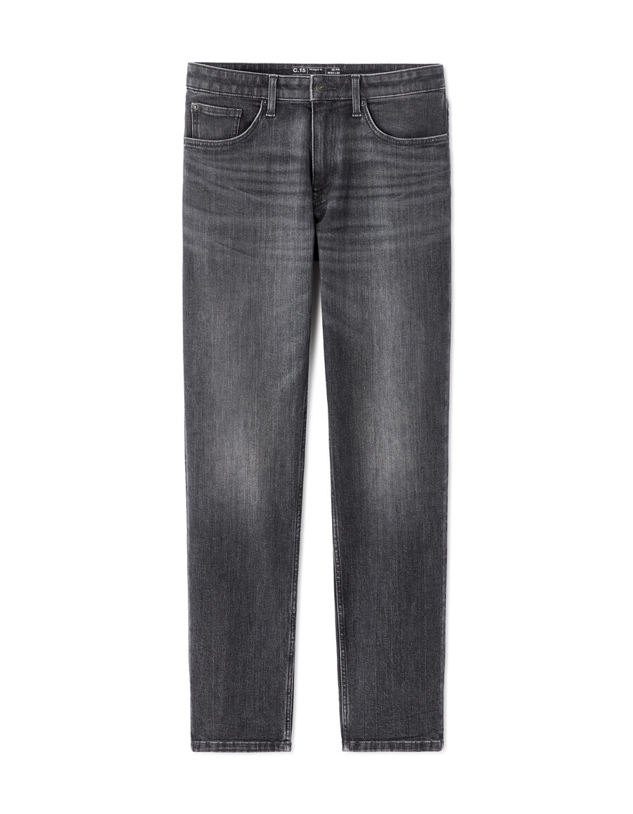 jeans c.15 gerade geschnitten stretch-baumwolle 3 längen