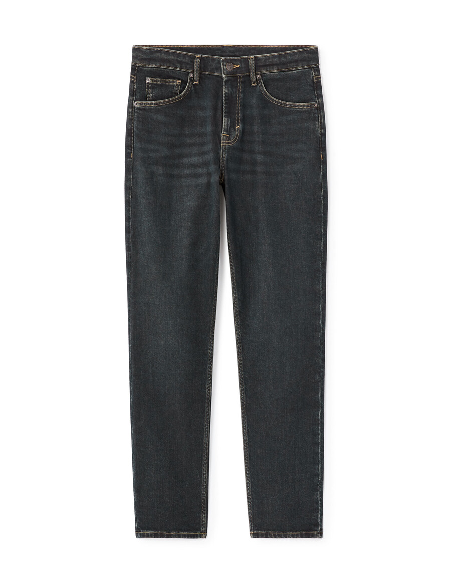 straight-leg stretch-baumwolljeans
