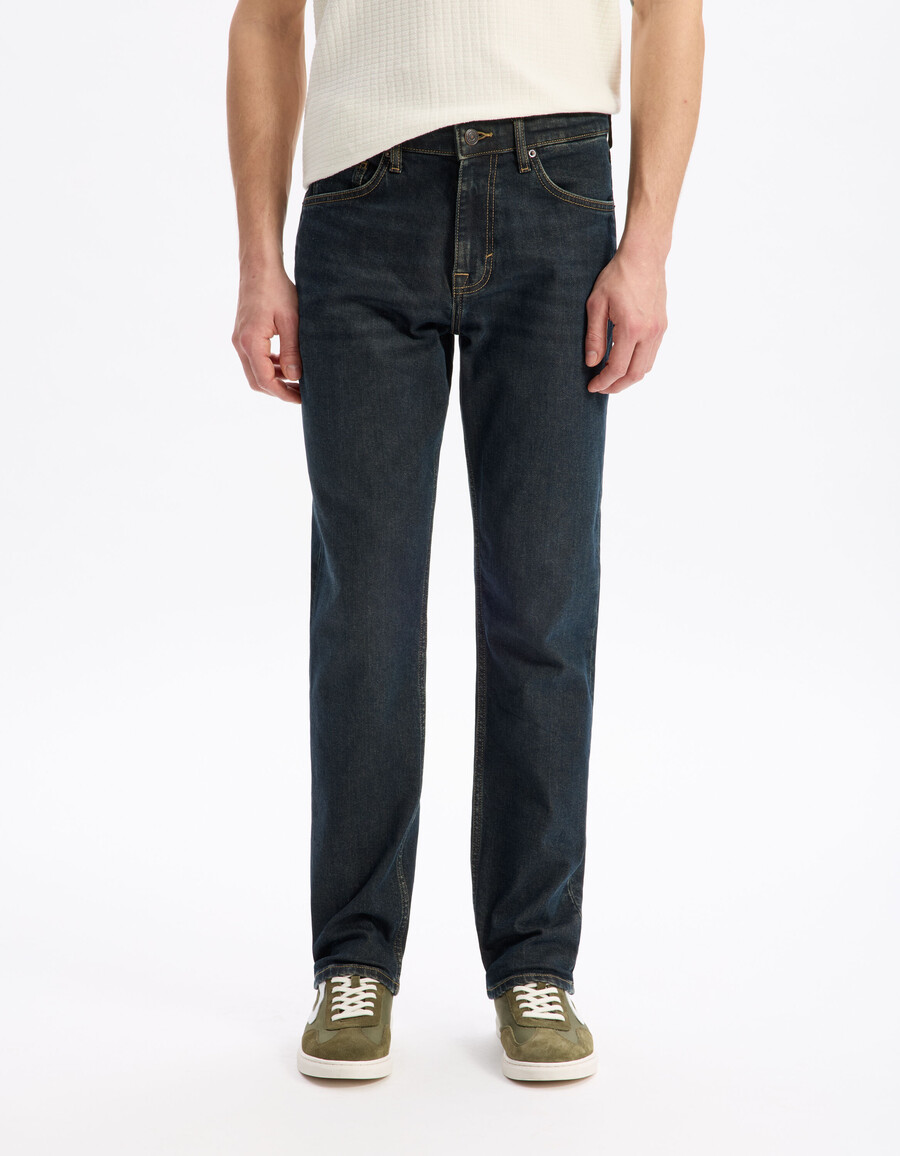 straight-leg stretch-baumwolljeans