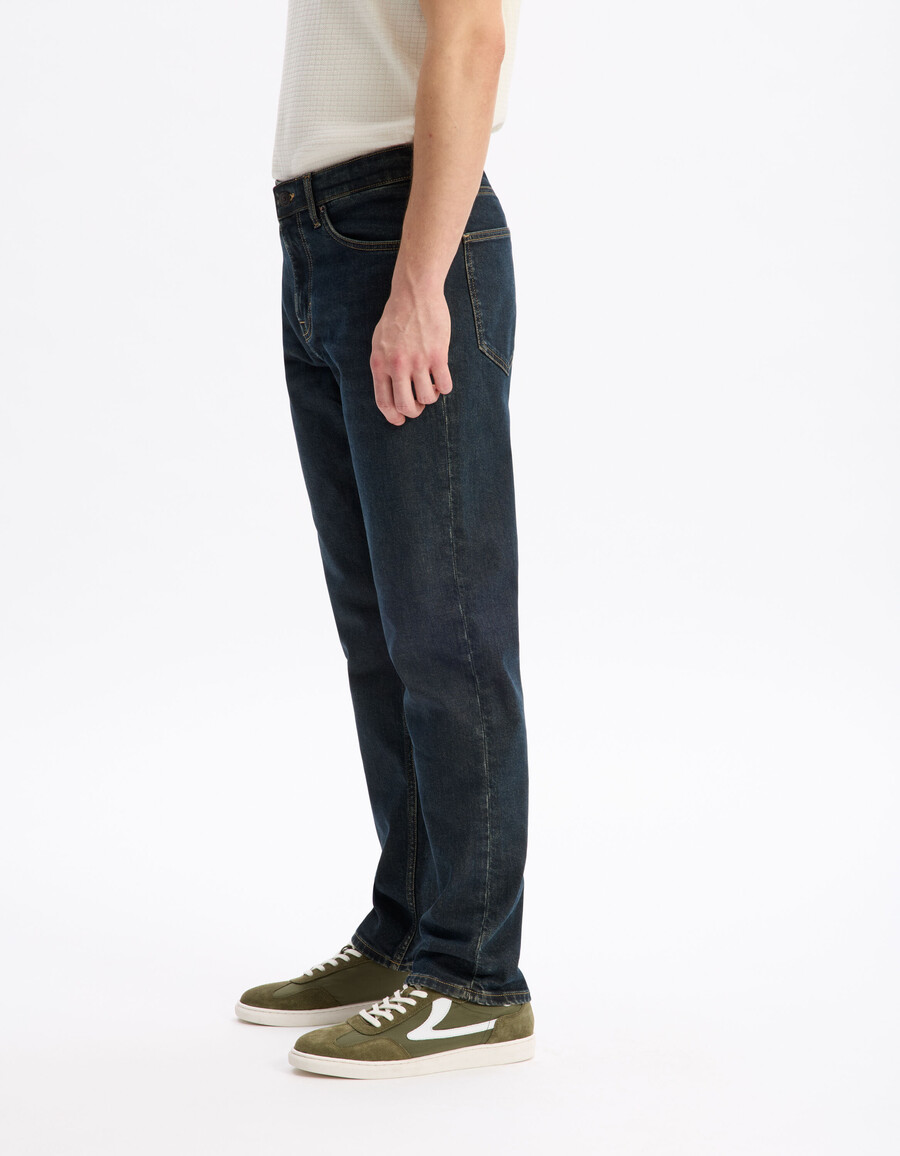 straight-leg stretch-baumwolljeans