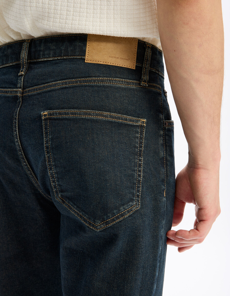 straight-leg stretch-baumwolljeans