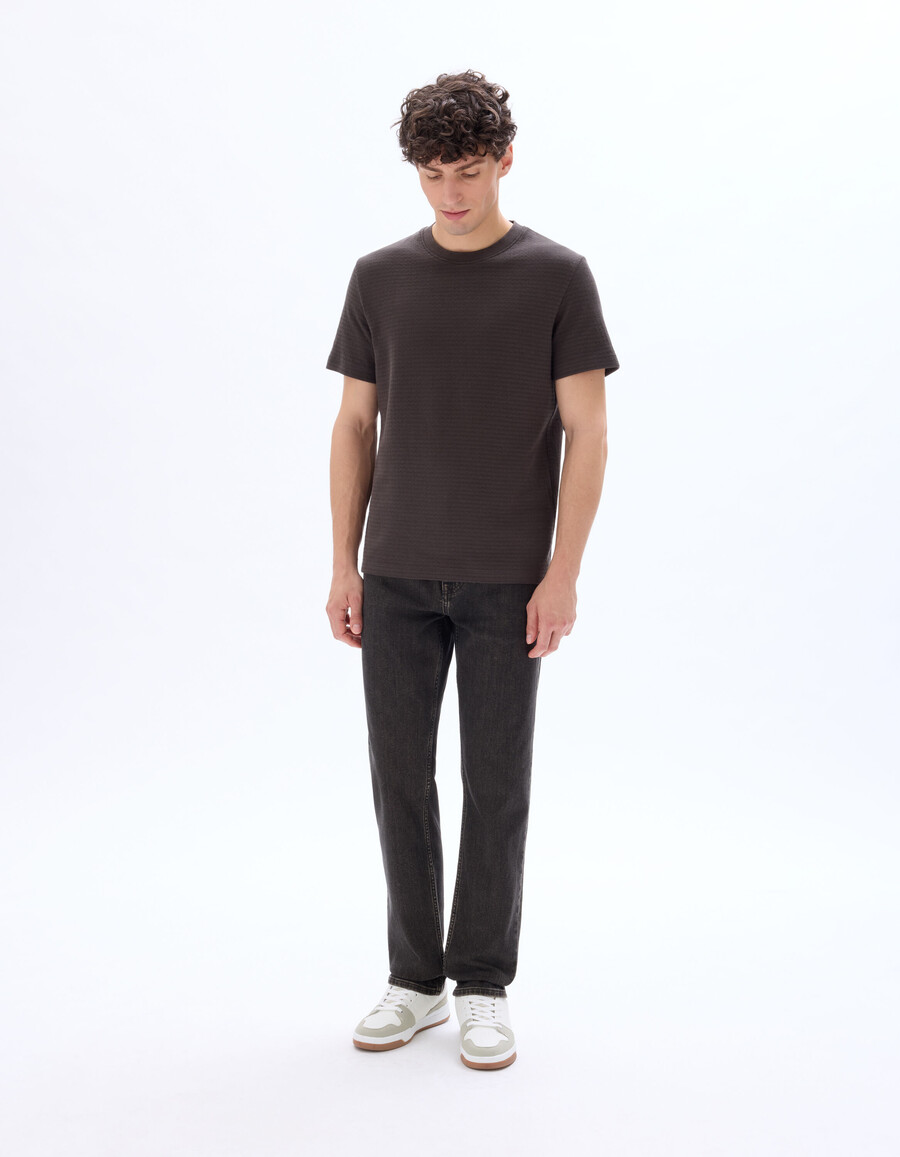 straight-leg stretch-baumwolljeans