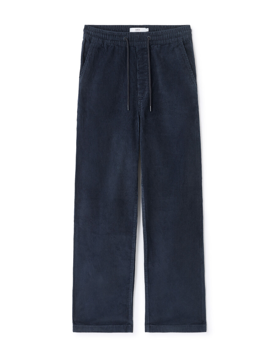 weit geschnittene samthose 100 baumwolle