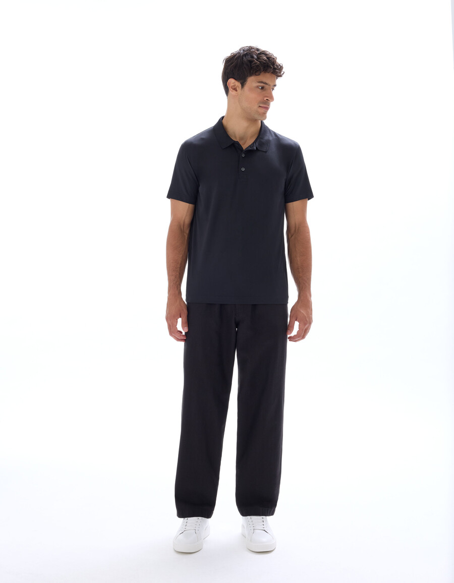 gerade jacquard-hose