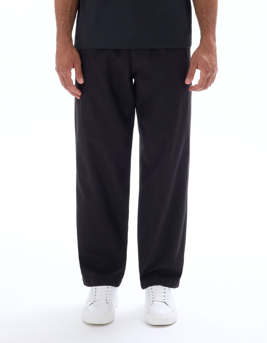 gerade jacquard-hose