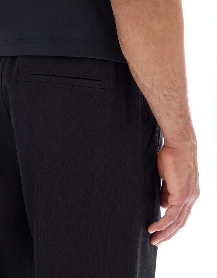 gerade jacquard-hose