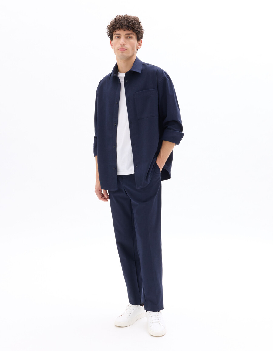 24h gerade flanellhose
