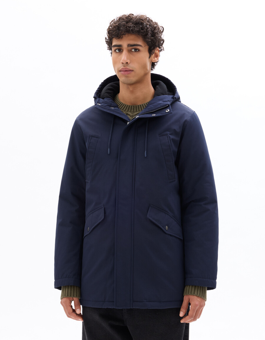 drycore parka mit wasserabweisender kapuze