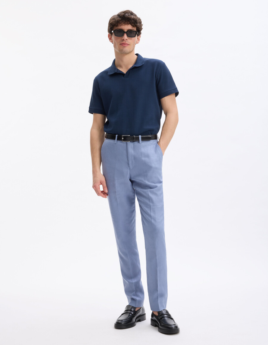normales poloshirt aus 100 baumwolle