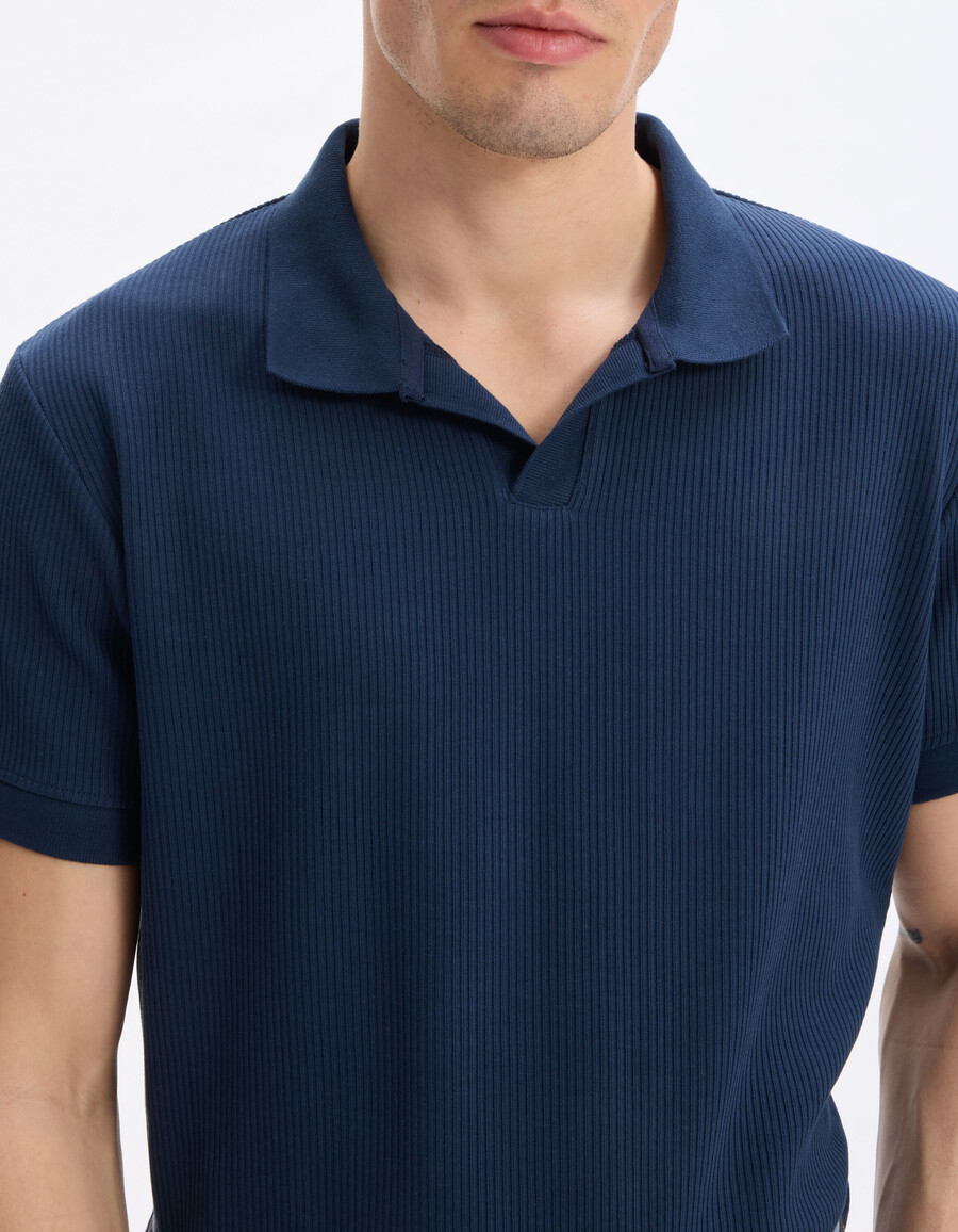 normales poloshirt aus 100 baumwolle