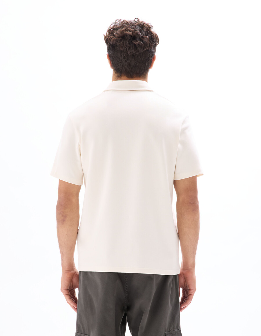 poloshirt aus normalem jersey