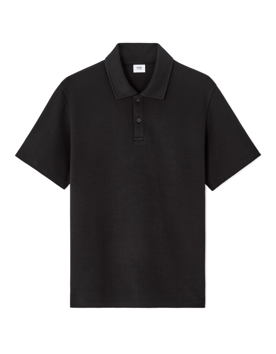 poloshirt aus jersey in regulärer passform