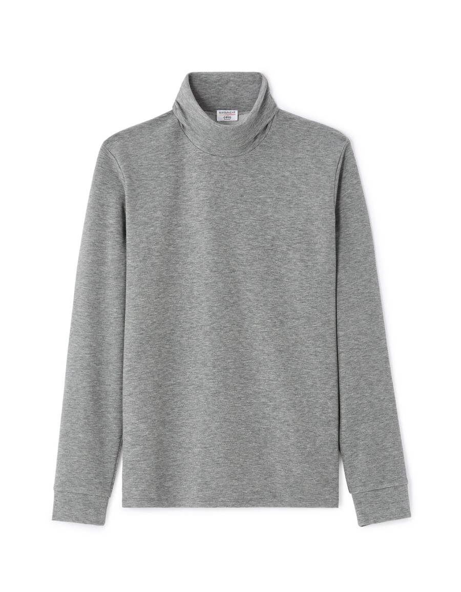 warmwear level 2 rollkragen-t-shirt